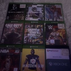 Xbox One Games CD