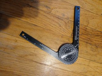 7 inch miter sow protractor
