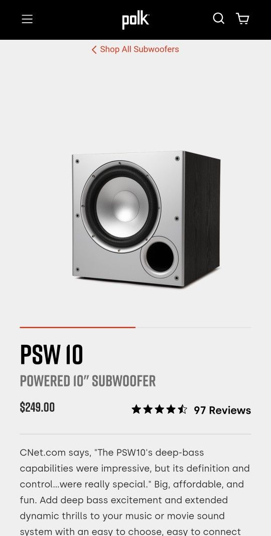 Polk Subwoofer