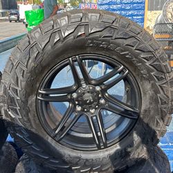 WHEELS VROCK 17x9 TOYOTA CHEVY 6x5.5