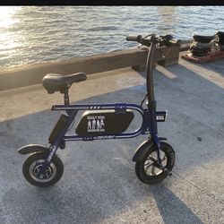 Electric Swag Envy Peddle Free Bike 🏍️ 