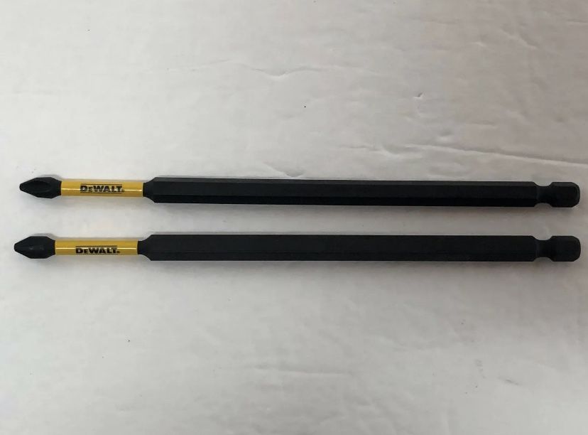 2 PC DEWALT DWA6PH2IR IMPACT READY #2 PHILLIPS SCREWDRIVER POWER BIT 6 INCH