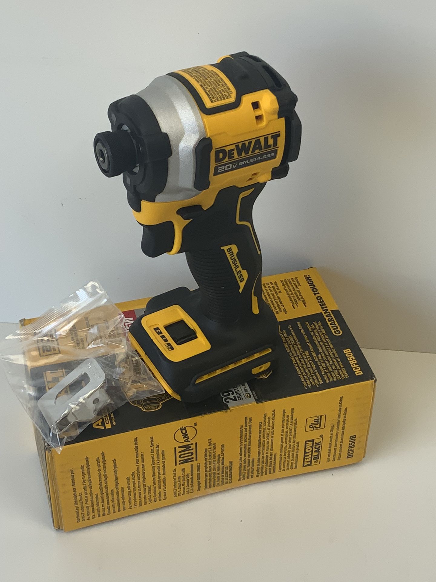 DEWALT ATOMIC 20V MAX Cordless Brushless Compact 1/4 in. Impact Driver (Tool Only)