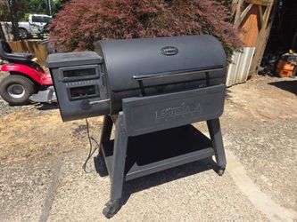 Louisiana black label pellet smoker
