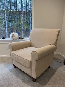 Light color Fabric Chair Great Condition