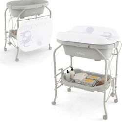2 In 1 Baby Changing Table / Stand Bath Tub