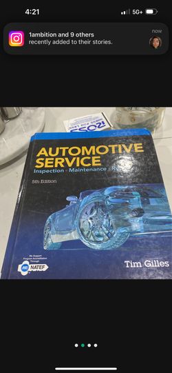 Automotive Textbook Fifth Edition