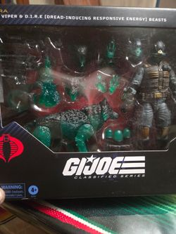 GI JOE CLASSIFIED GHOST VIPER &DIRE