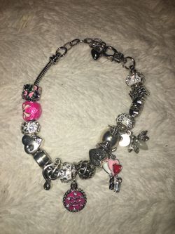 Pink Pandora Bracelet 