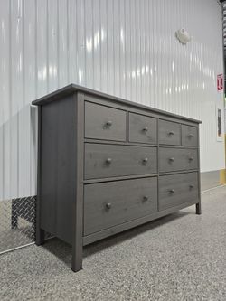 Gray Dresser Real Wood