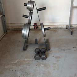 Weights and Rack