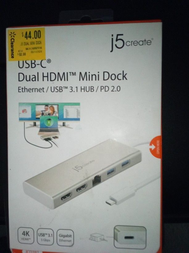 USb-C Dual HDMI Mini Dock
