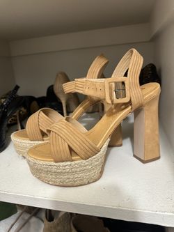 New Schlutz Light Brown Leather Heel 