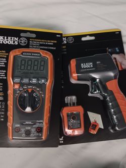 Klein Tools MM420 Multimeter & IR1 Thermometer Kit