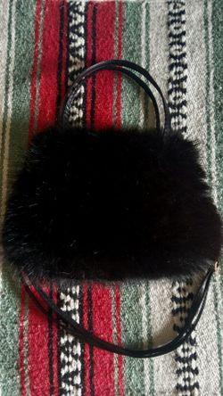 Faux fur bag/purse