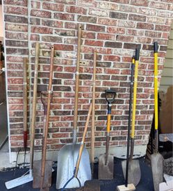 Various yard tools