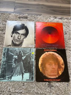 1970s vintage record vinyl lot of 4