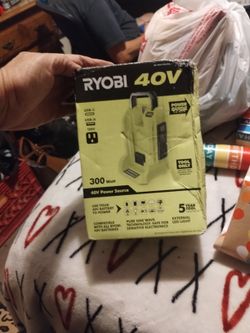 Ryobi 40 Volt Inverter