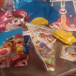 Mario Brothers Party Supplies