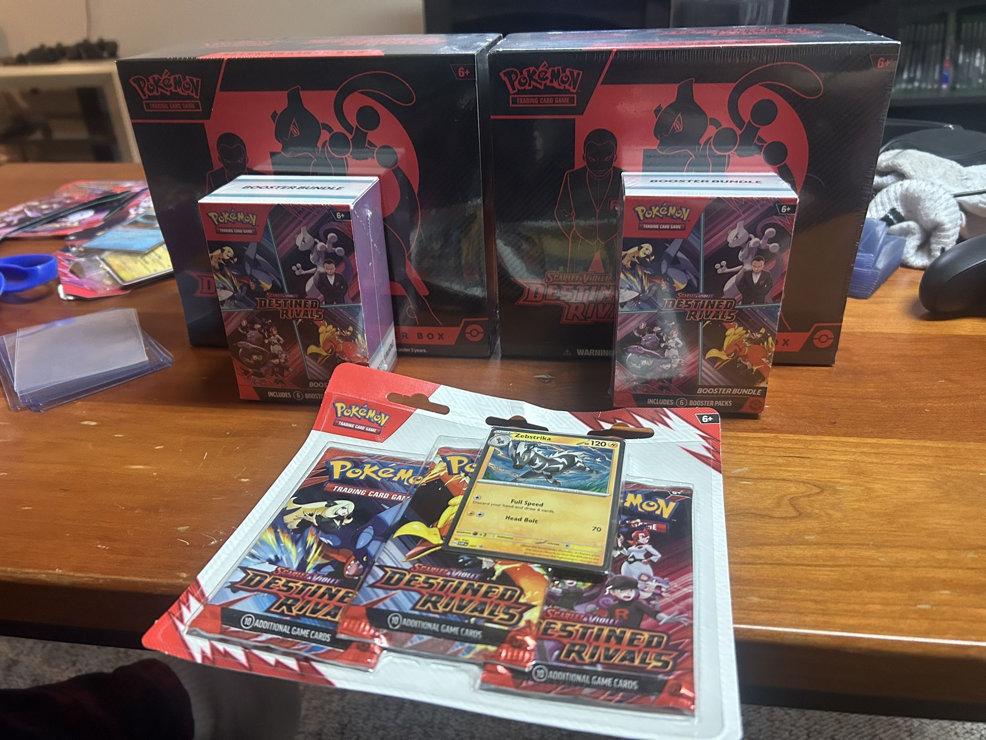 Destined Rivals ETB + Booster bundle + Blister Lot