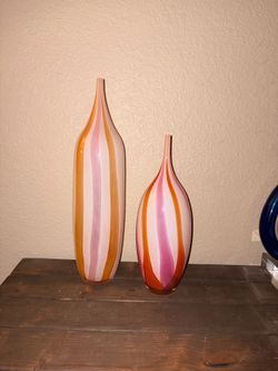Hand blown glass
