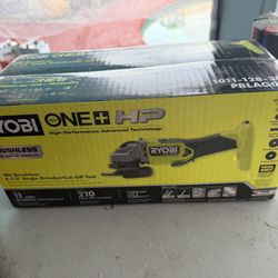 RYOBI 18V Brushless 4-1/2” Angle Grinder/ Cut-off Tool