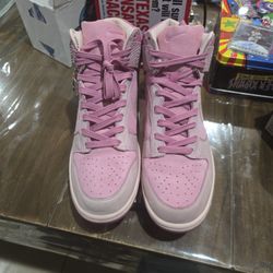 Nike Dunk High Year Of The Pig 2007 Size 9.5 pre owned 309235-661 *NO BOX* RARE