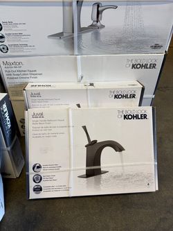 KOHLER Juval 4” Centerset Bath Faucet Matte Black R21802-4D-BL