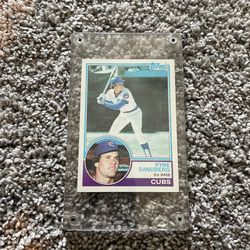 RYNE SANDBERG 1983 BASEBALL CARD