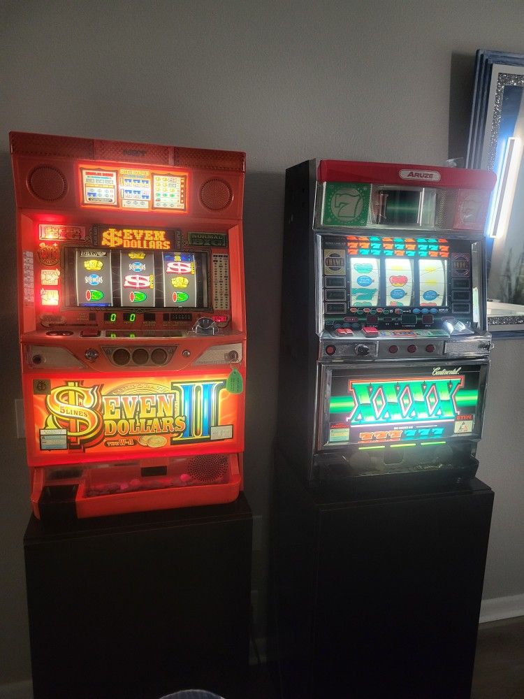 Slot Machines Man Cave Game Room 