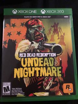 Red dead redemption undead nightmare Xbox one or Xbox 360