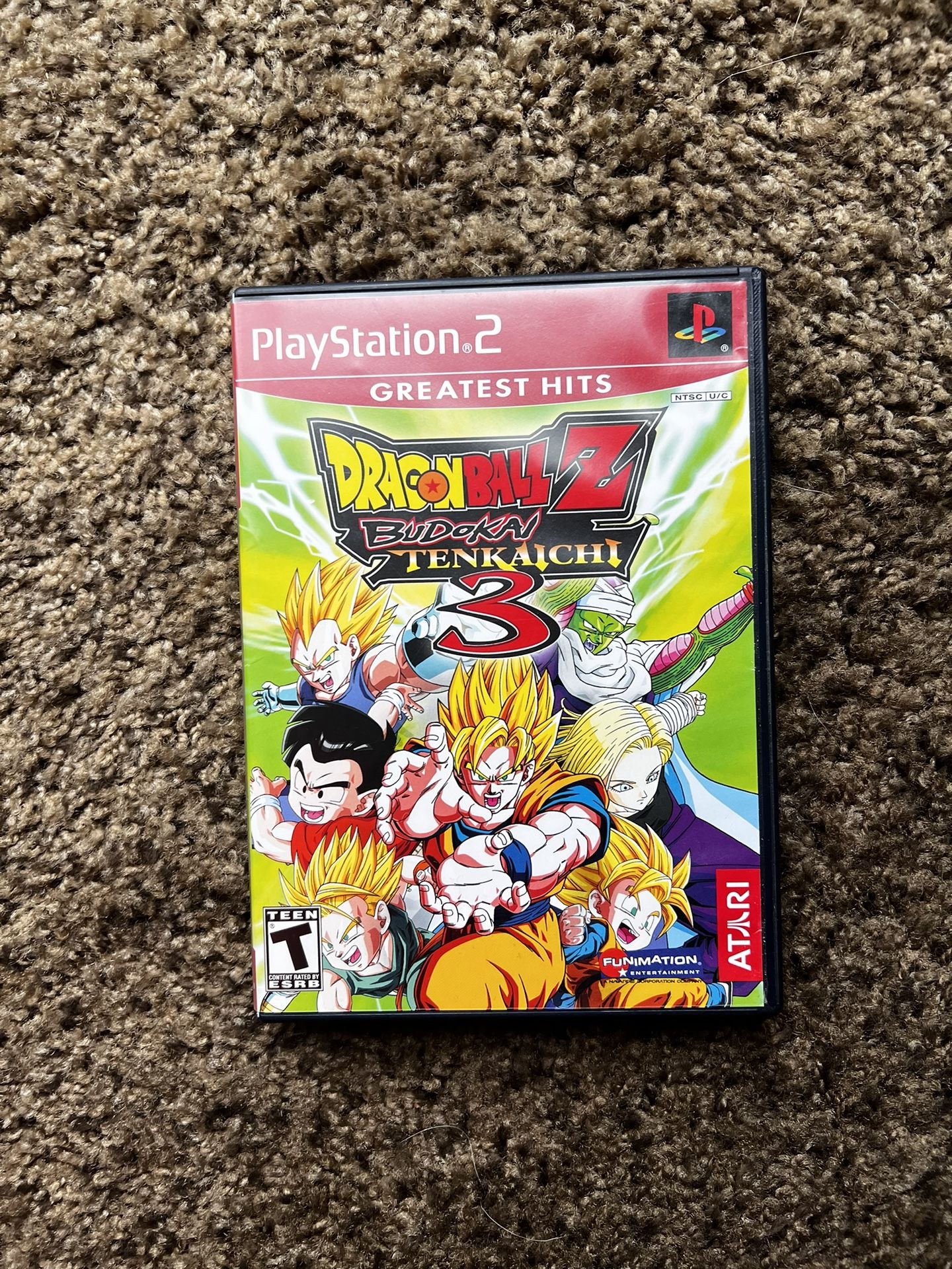 Dragon ball Z Budokai Tenkaichi 3 PS2 complete