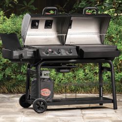 Duo Black Dual-function Combo Grill with cover 