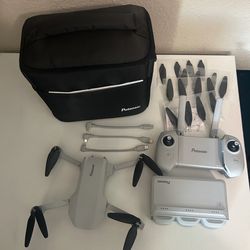 Potensic Atom Se Drone with Remote, 3 batteries Charger, and carrying Bag