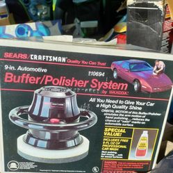 Craftsman Hand Buffer/Polisher System Excellent 