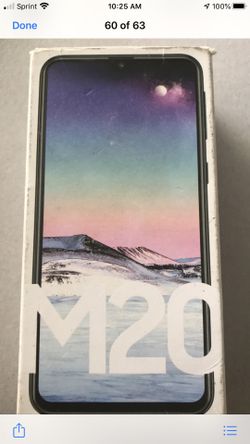 Samsung phone M20 .32GB