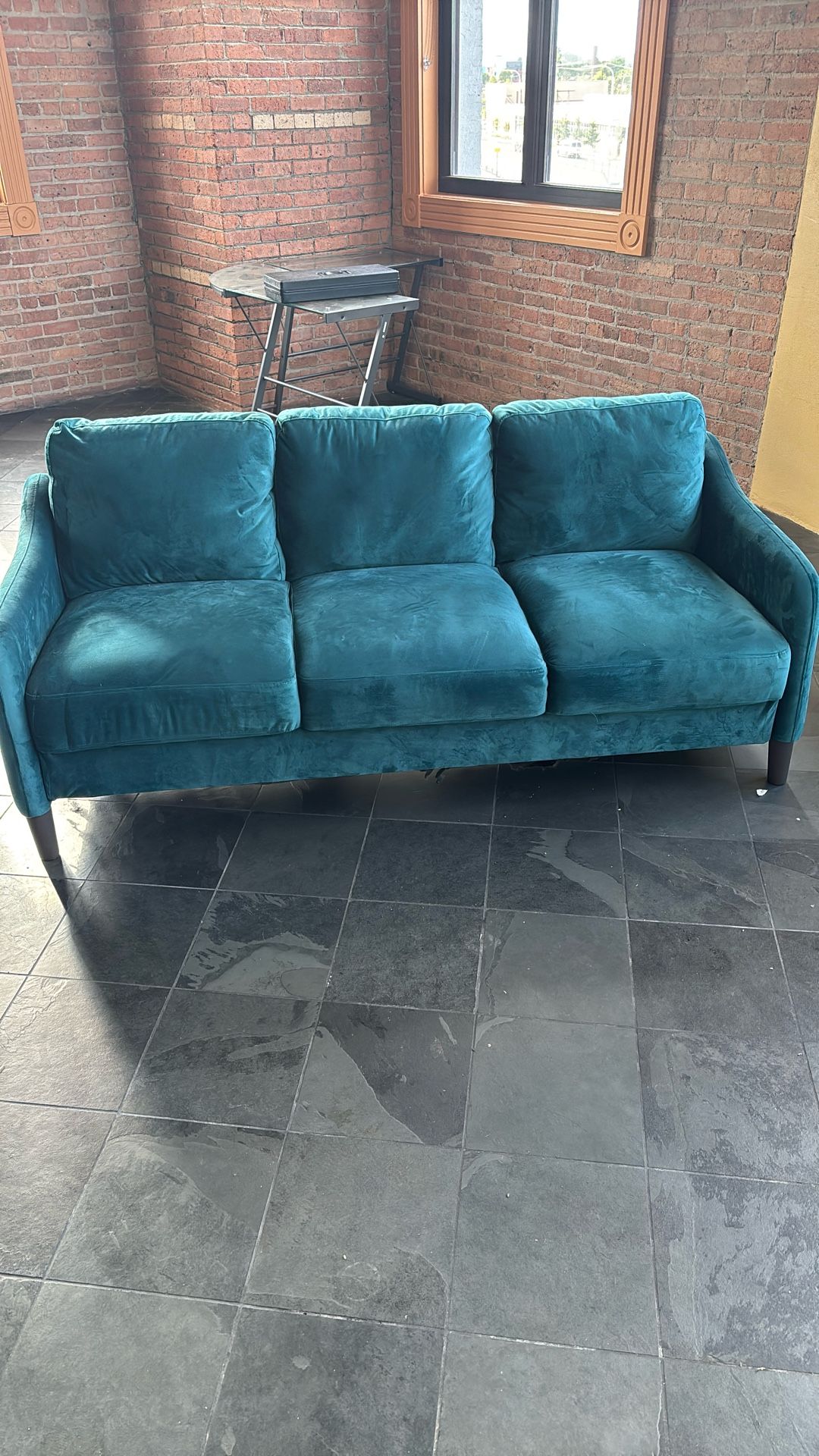 2 Teal Couches Free