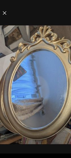 Gold Mirrors (2) Exactly The Same