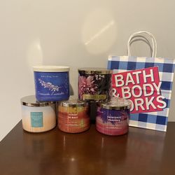 Bath & Body Works 3-Wick Candles