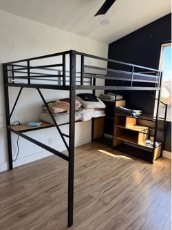Full size metal bunk bed