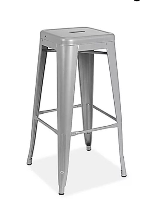 Reduced Metal Barstools - Set of (3)