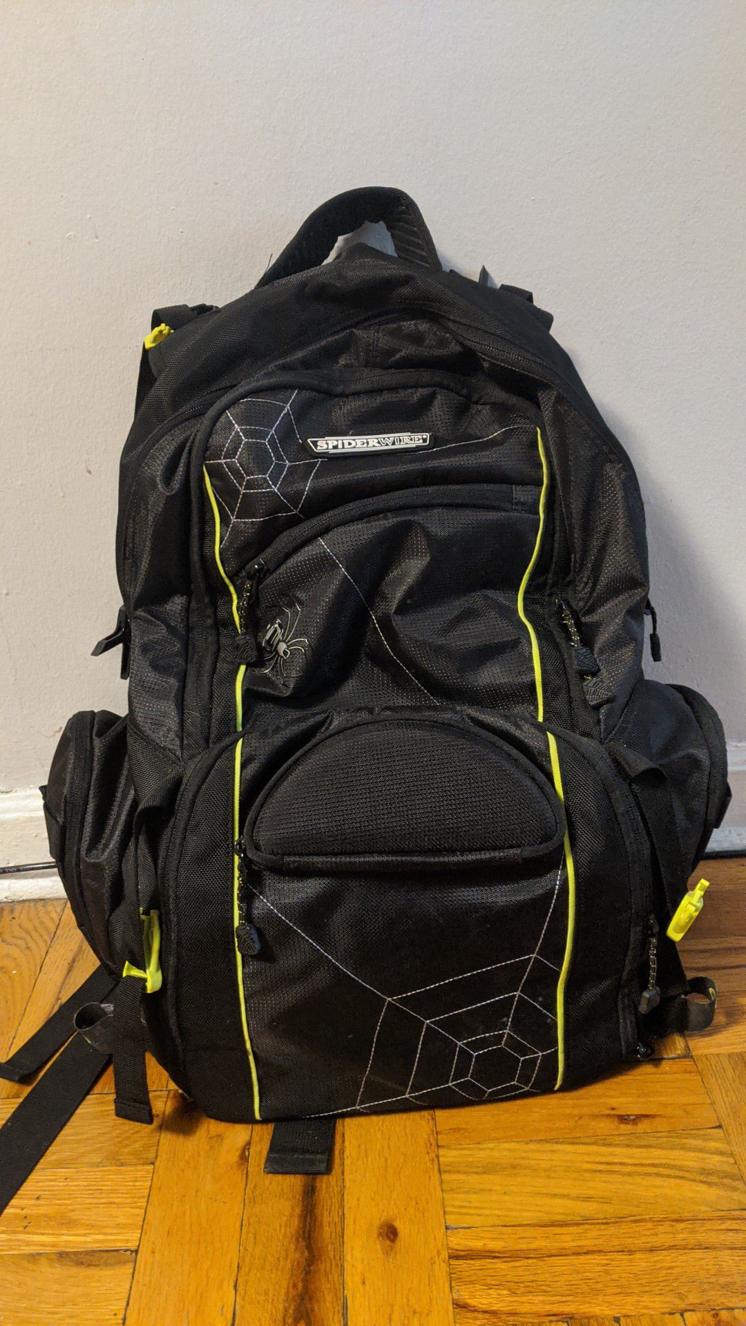 Spiderwire fishing tackle backpack