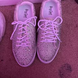 women’s rhinestone sneakers