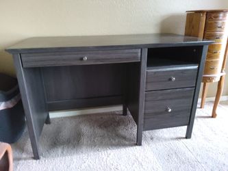 Realspace Chase 47" Coastal Grey Desk
