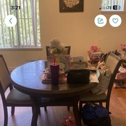 Kitchen Table W/3 Chairs
