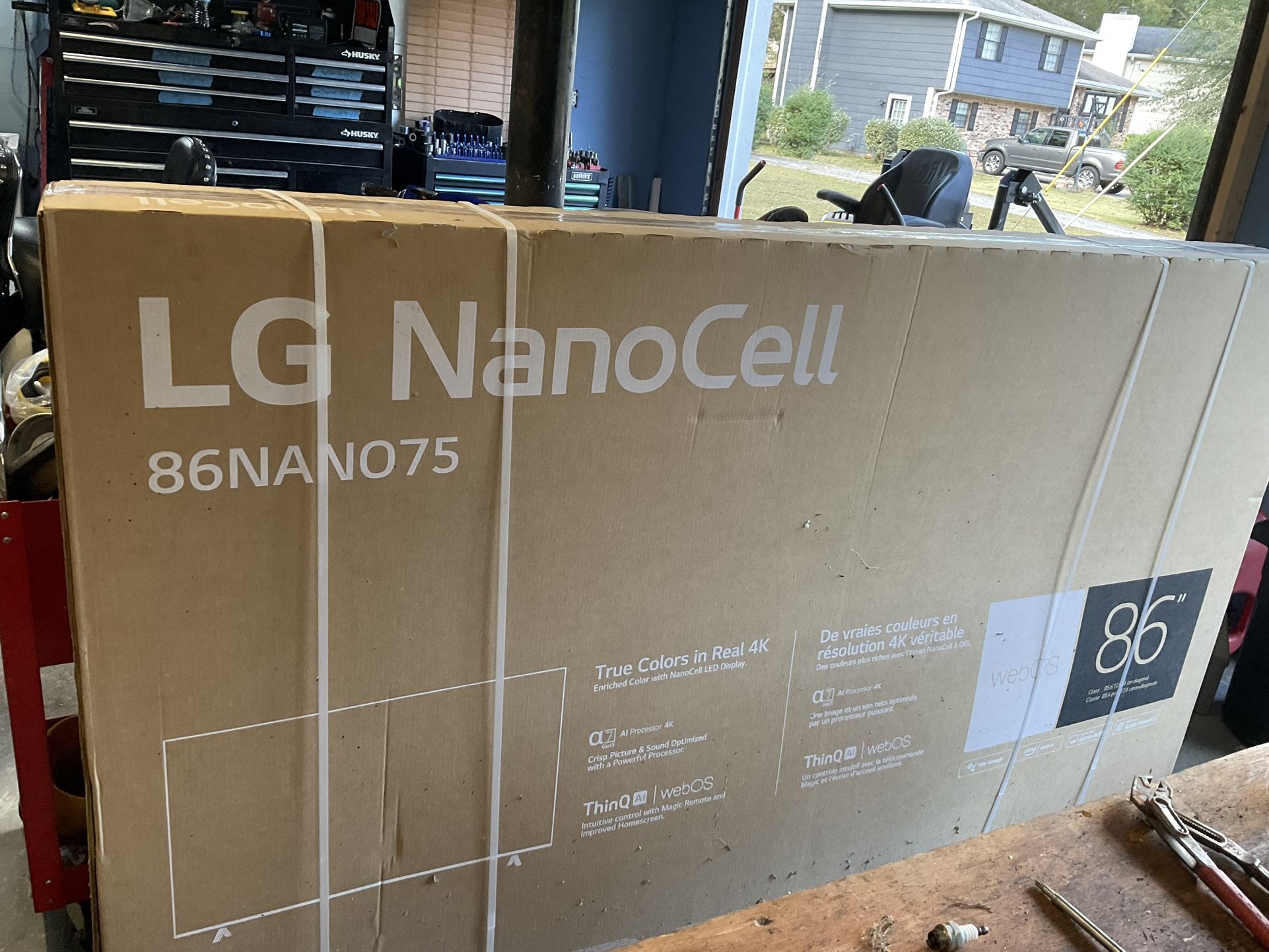 BRAND NEW LG NANOCELL 86” THINQ /WEBOS TV