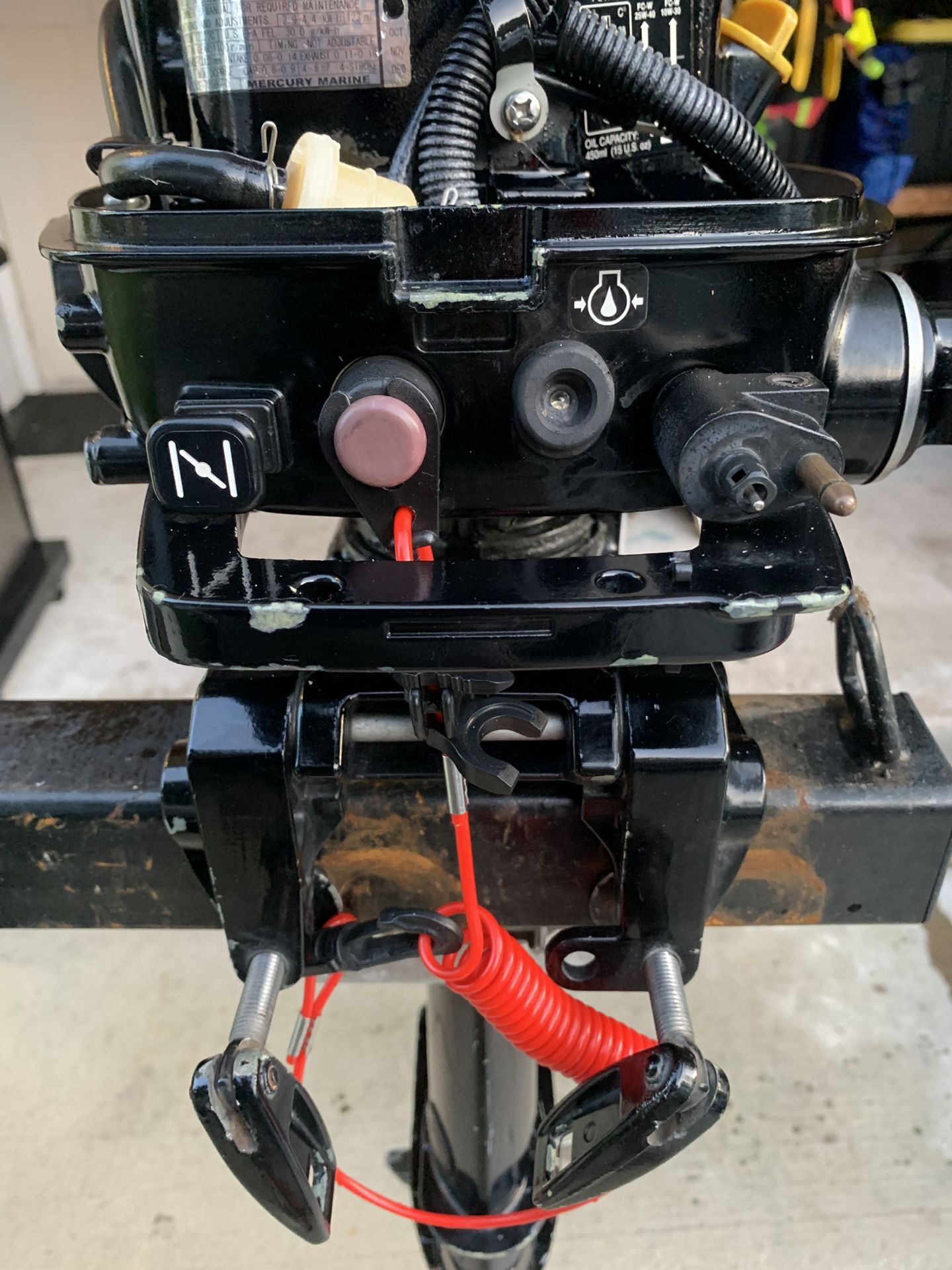 Mercury 6 hp 4 stroke tiller motor for Sale in Delray Beach, FL OfferUp
