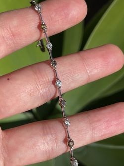 18k gold diamond bracelet