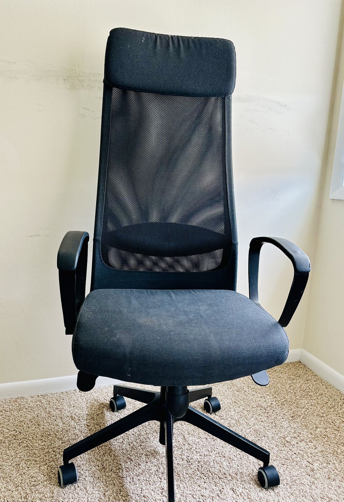 Ikea Office chair, Vissle dark gray