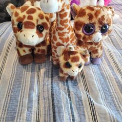 TY Beanie Baby Boo Giraffe Lot